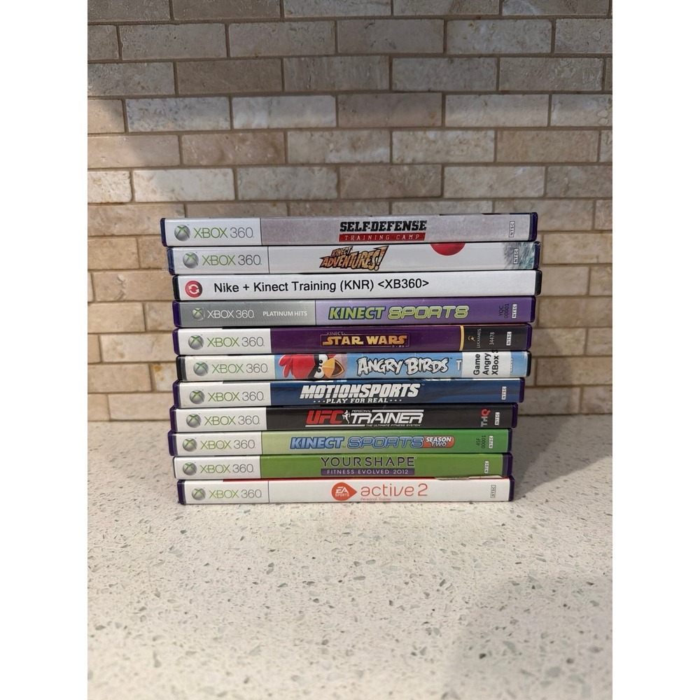 Kinect Game Bundle Xbox 360 Kinect Games Lot